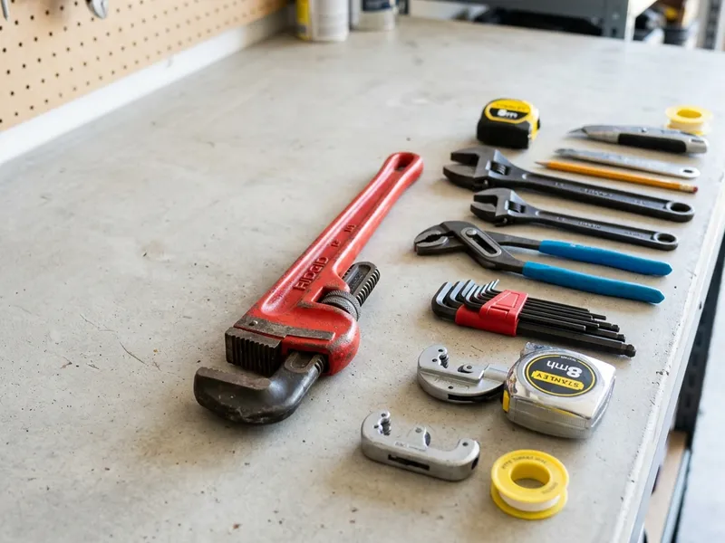 Professional plumbers in Walton Hills, OH equipped with top-tier tools for residential and commercial plumbing services.